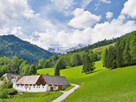 Landschaft in Oberösterreich