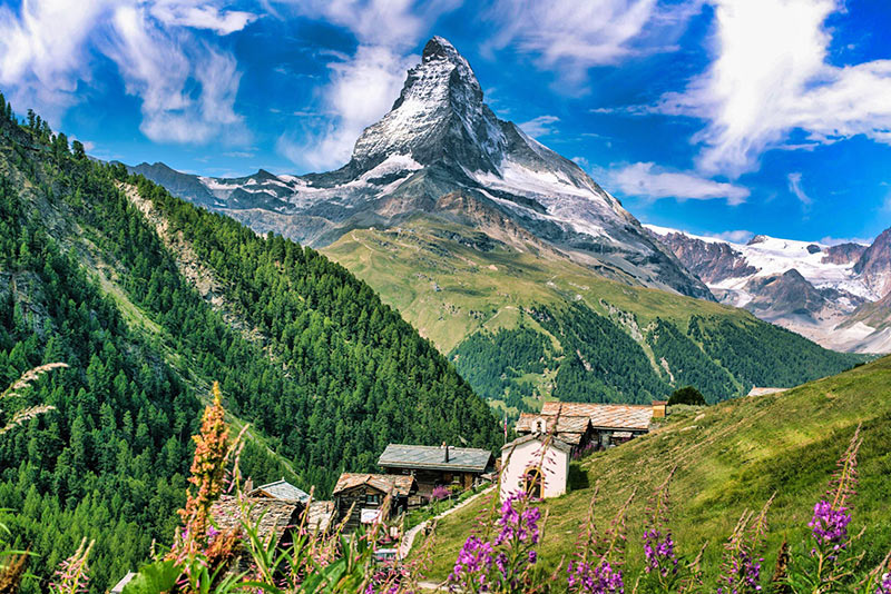 Ferientraum Zermatt in der Schweiz mit Hund Ferientraum Zermatt in der Schweiz mit Hund